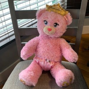Build a Bear Disney Princess Pink Sparkly plush